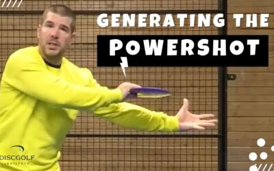 DiscGolf Powershot – generating the speed